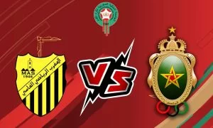 مشاهدة مباراة الجيش الملكي و المغرب الفاسي بث مباشر 23-06-2022 FAR Rabat vs Maghreb Fès