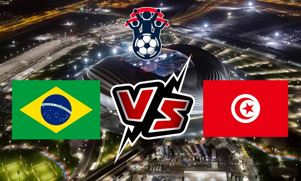مشاهدة مباراة تونس و البرازيل بث مباشر 27/09/2022 Brazil vs Tunisia