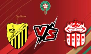 مشاهدة مباراة حسنية أكادير و المغرب الفاسي بث مباشر 2023-01-21 Maghreb Fès vs Hassania Agadir